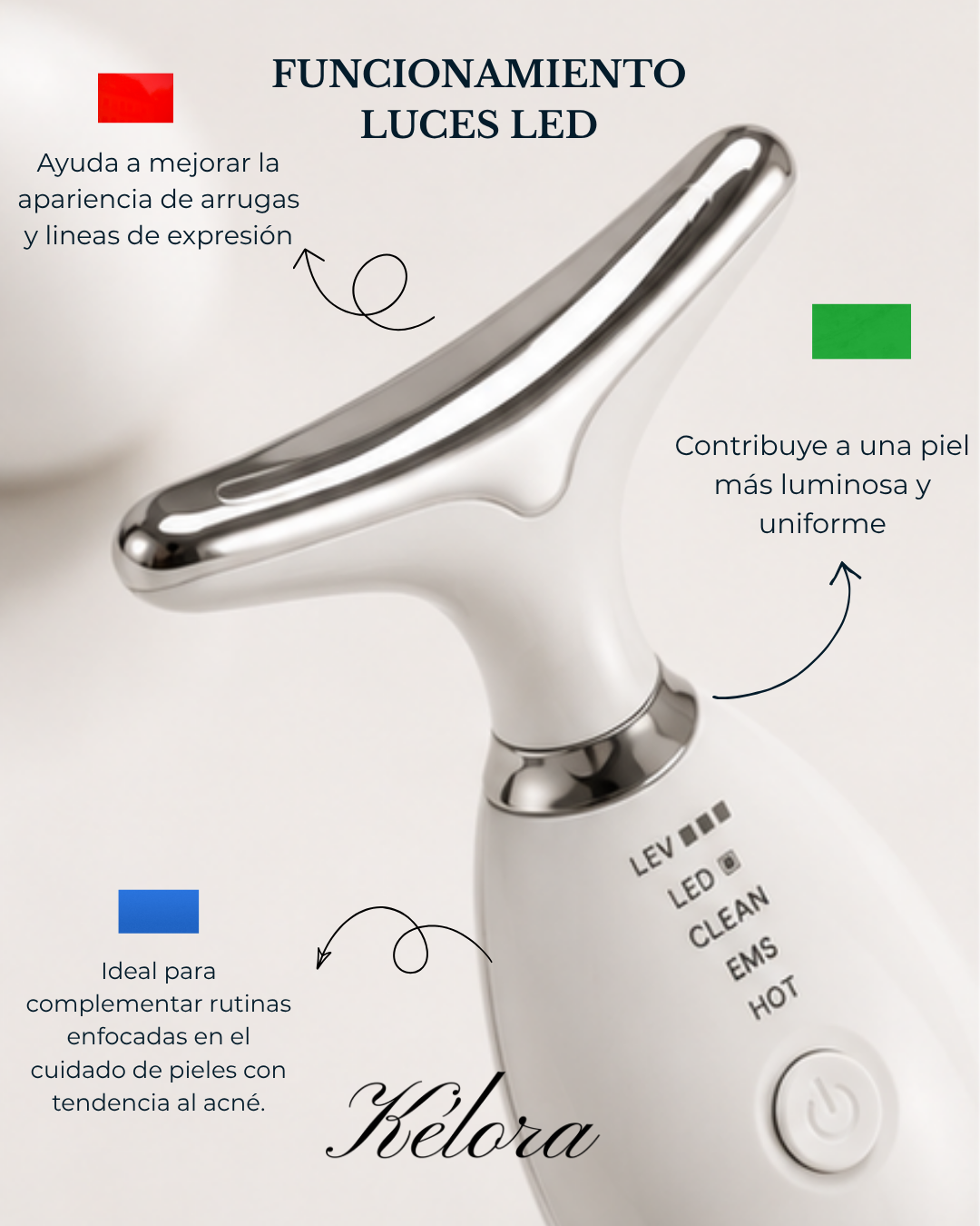 KÉLORA LUMILIFT MASSAGER